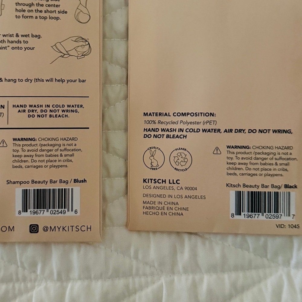 Kitsch Tan Beauty Bag Set - Picture 2 of 3